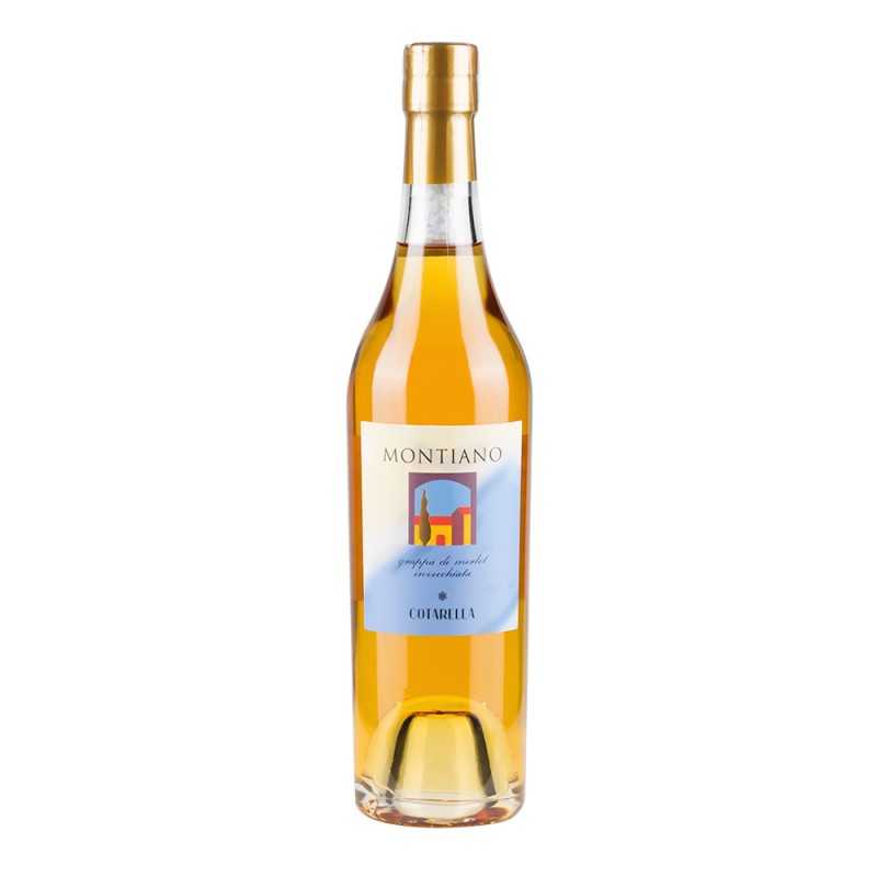 Grappa affinata in barrique Montiano