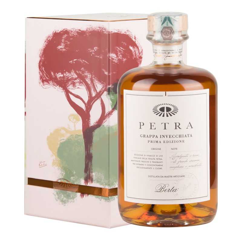 Grappa invecchiata Petra Prima Edizione