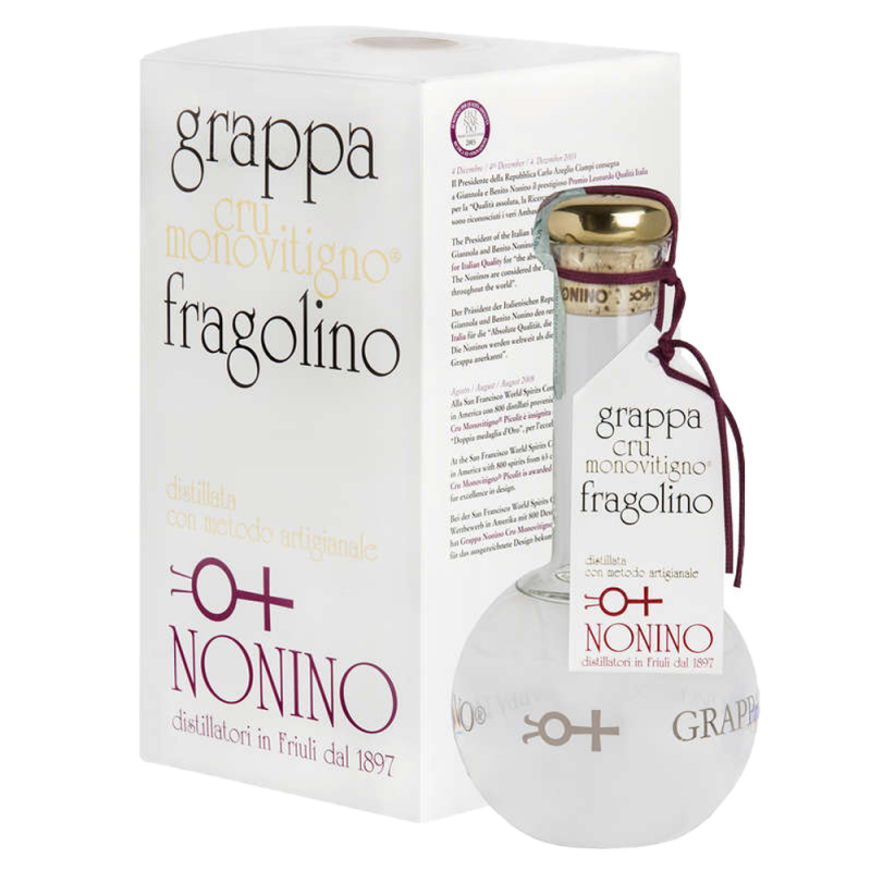 Grappa Cru Monovitigno Fragolino (con astuccio)