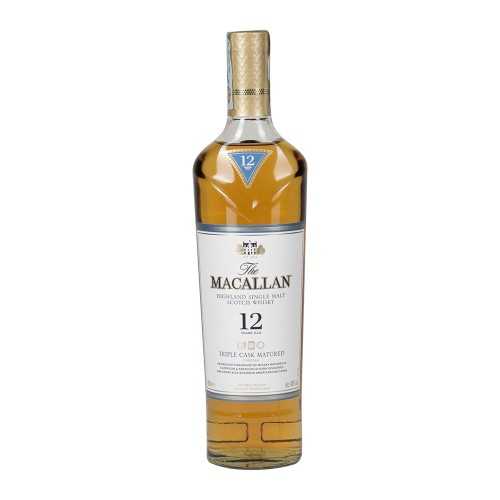 The Macallan 12 YO triple...